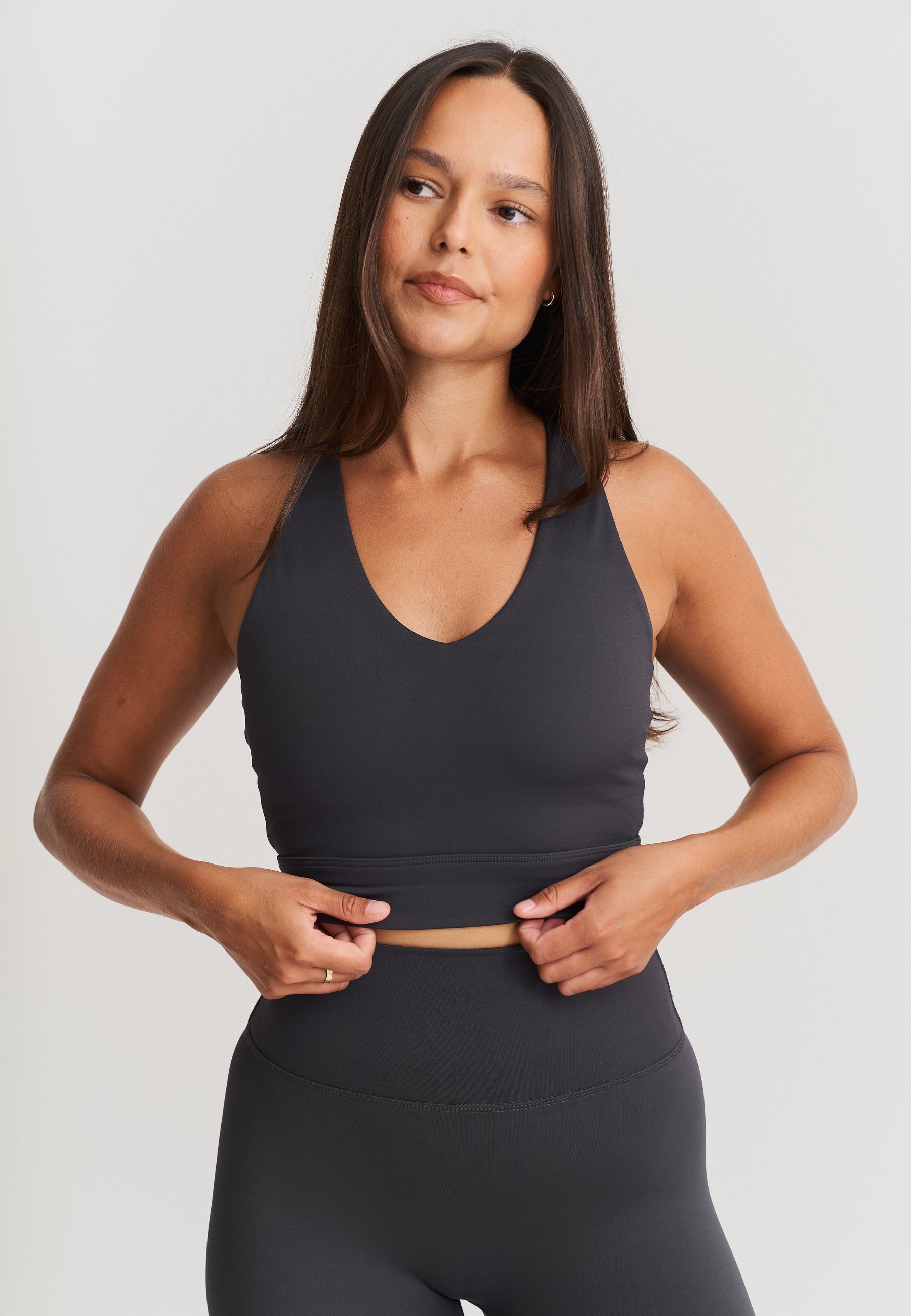 Serenity V-Neck Cross Back Bra