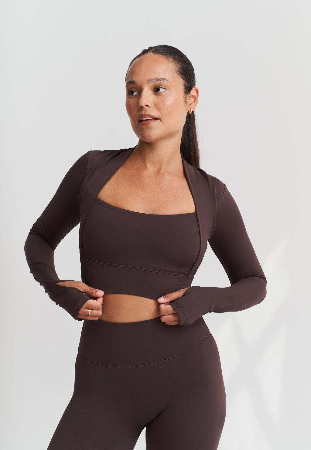 Serenity Bolero Long Sleeve Top