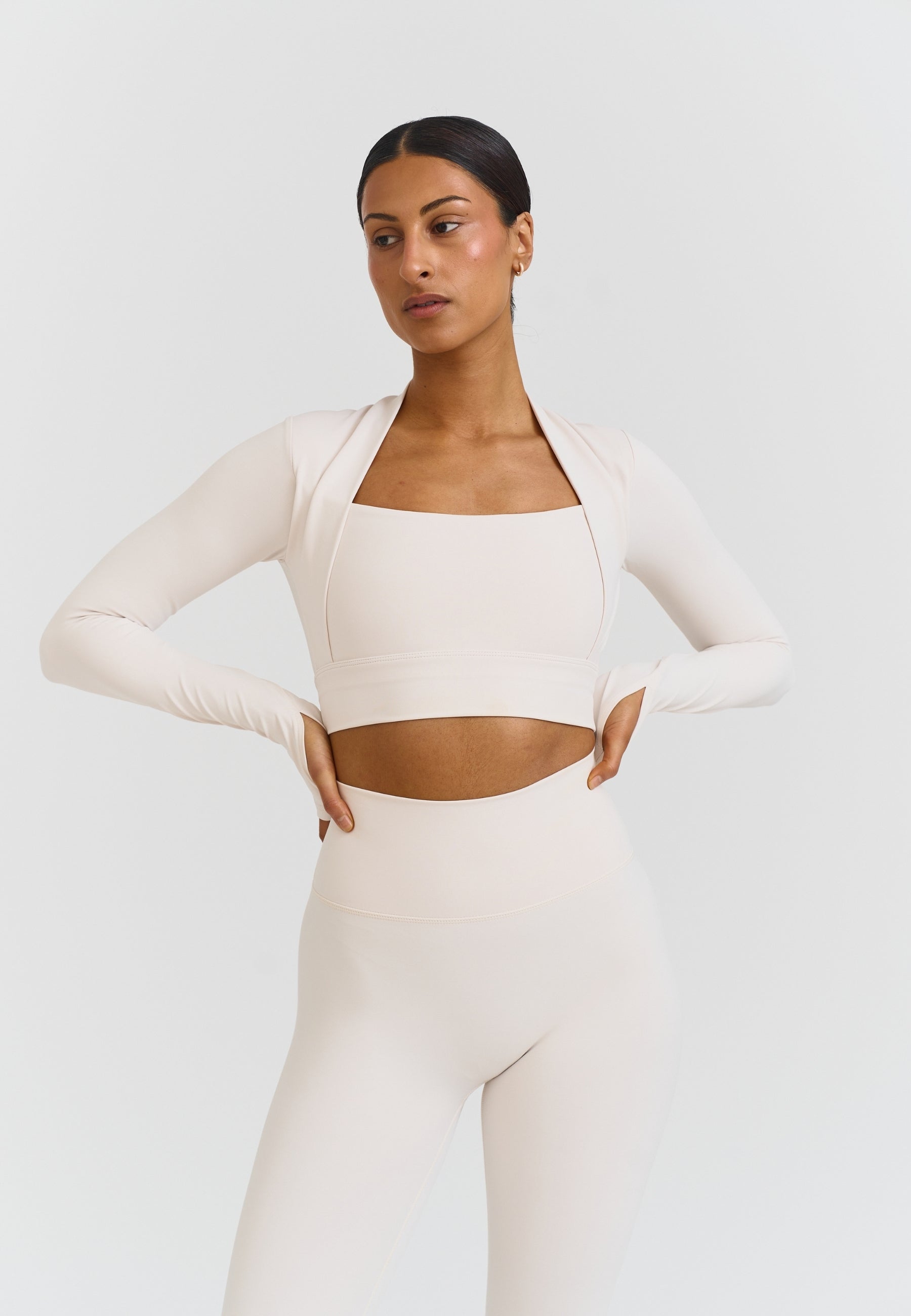 Serenity Bolero Long Sleeve Top