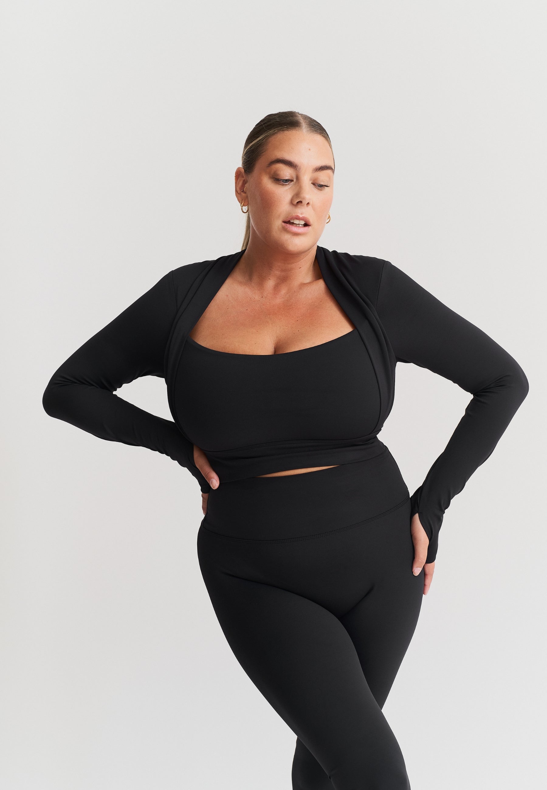 Serenity Bolero Long Sleeve Top
