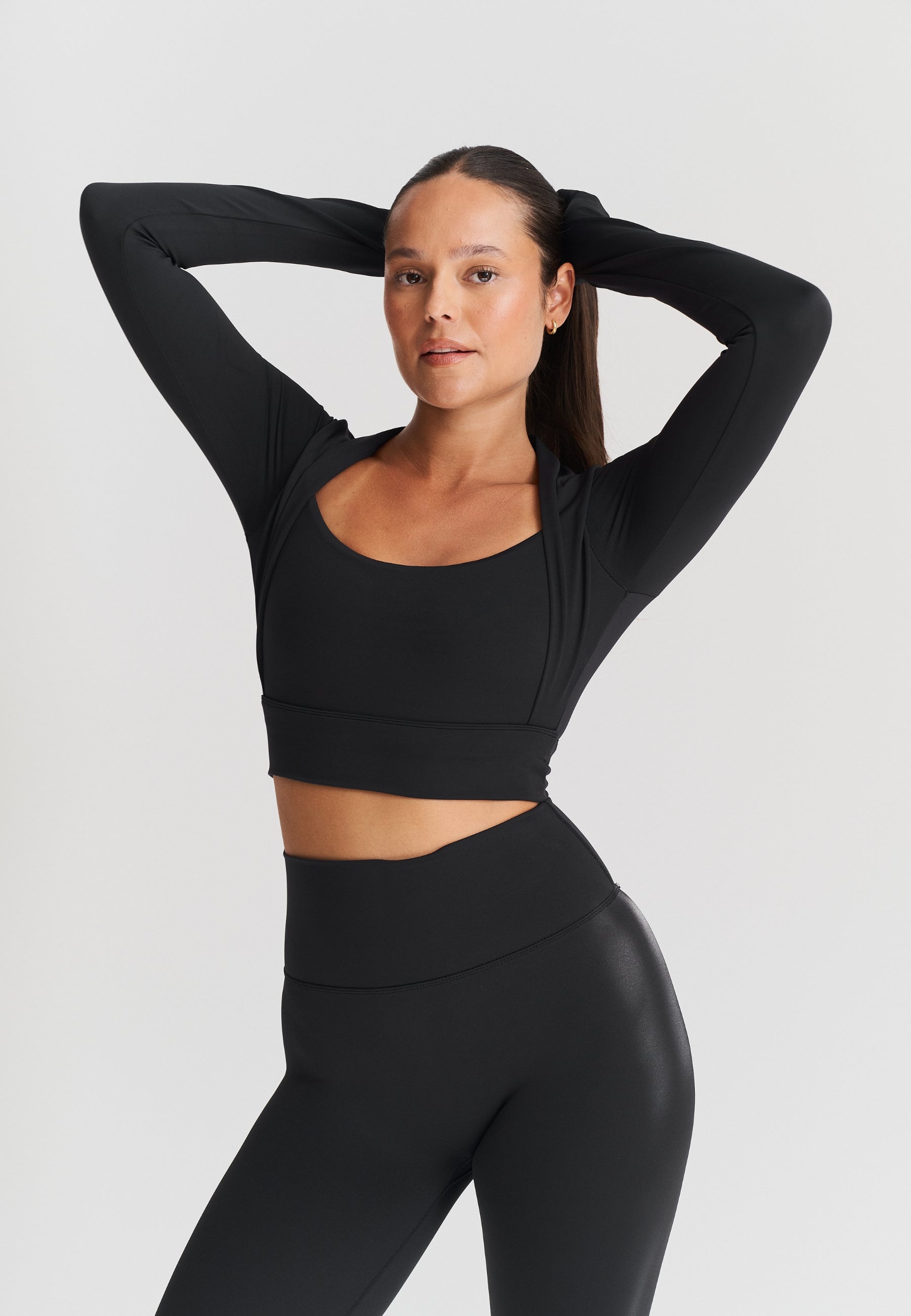 Serenity Bolero Long Sleeve Top