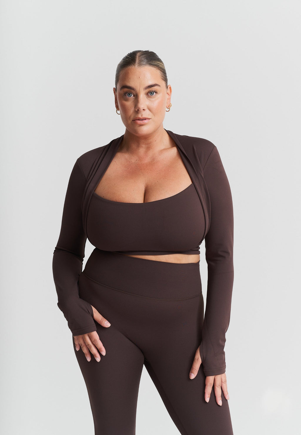 Serenity Bolero Long Sleeve Top