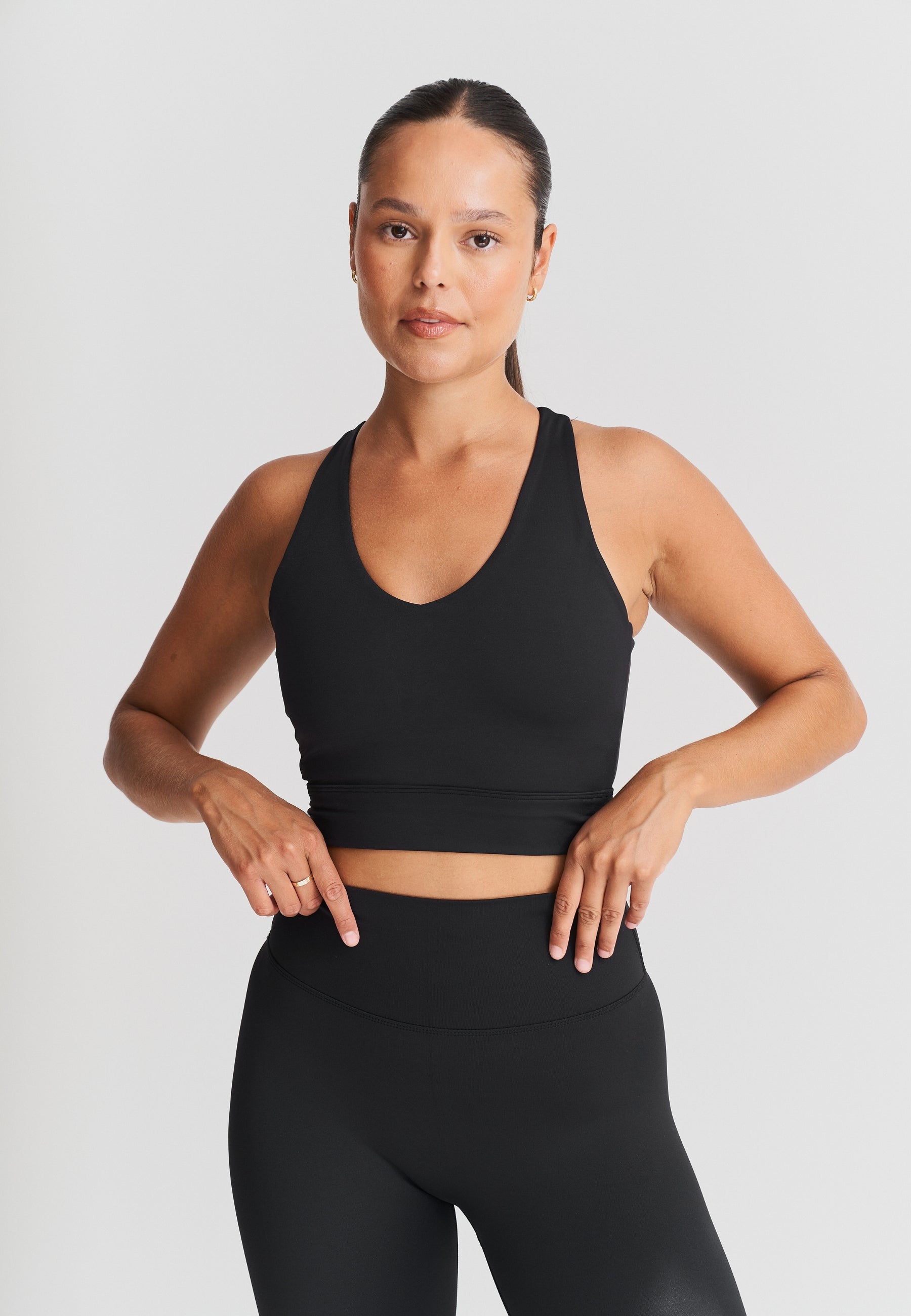 Serenity V-Neck Cross Back Bra