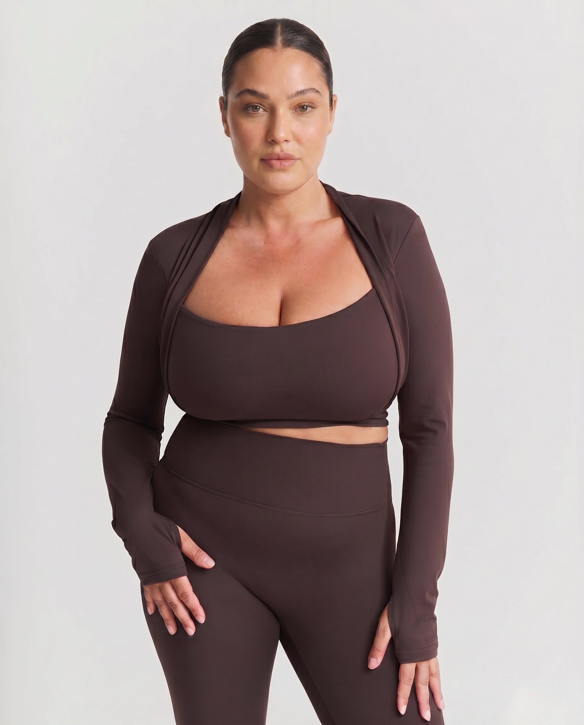 Serenity Bolero Long Sleeve Top