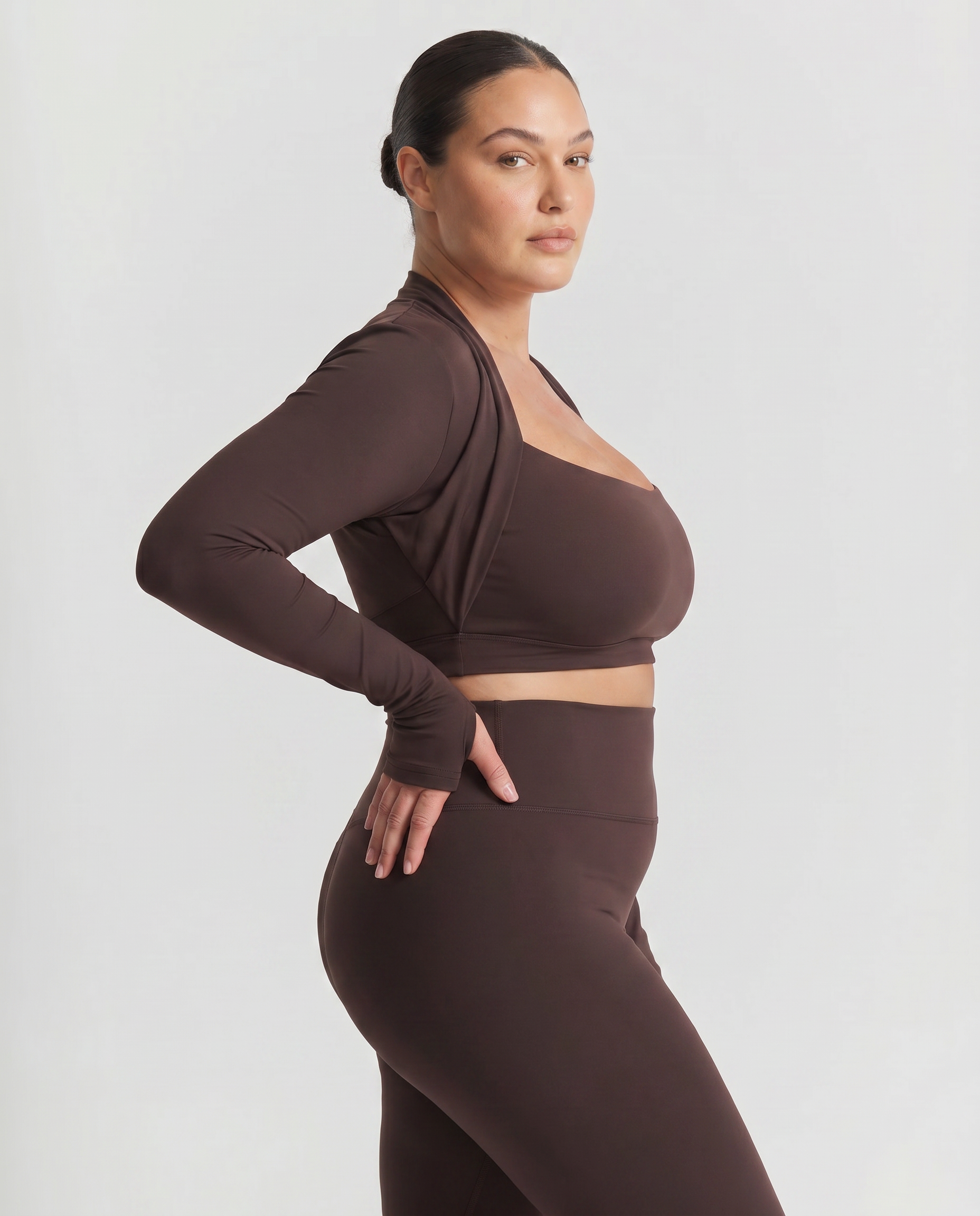Serenity Bolero Long Sleeve Top